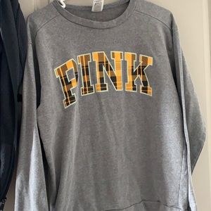 Pink Crew Neck Sweatshirt